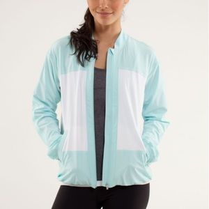 Lululemon Water Resistant Off the Court Light Zip Up Jacket
